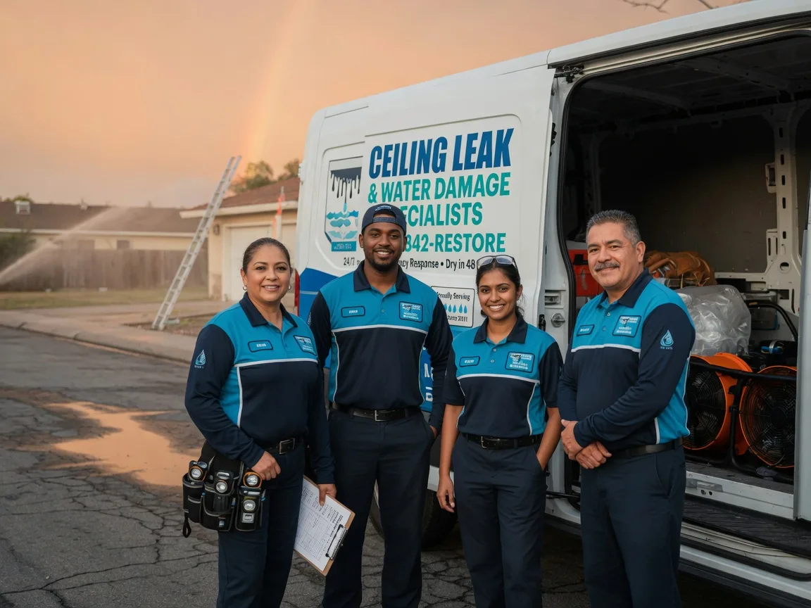 Ceiling Leak Cleanup company in Rumely, MI